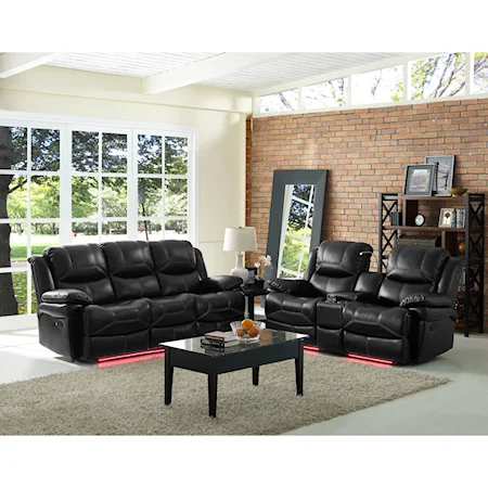 Power Reclining Living Room Group